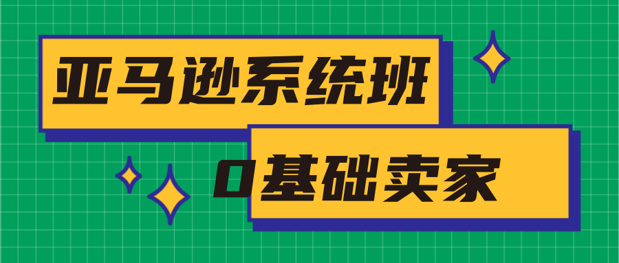 亚马逊系统班，专为0基础卖家量身打造，亚马逊运营流程与架构-火山资源库