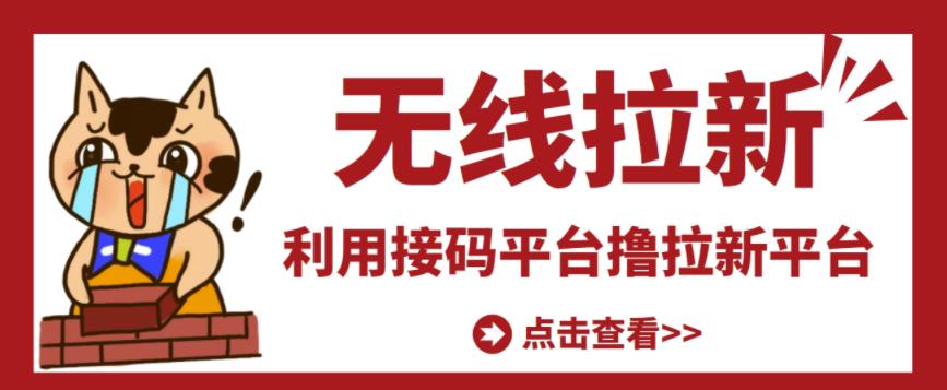 最新接码无限拉新项目，利用接码平台赚拉新平台差价，轻松日赚500+-火山资源库