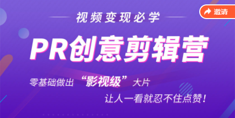 抖音赚钱必学的PR创意剪辑：零基础做出“影视级”大片，让人一看就忍不住为你点赞！-火山资源库