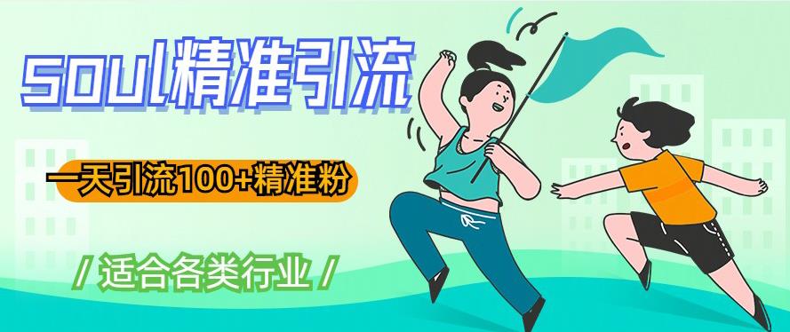 soul精准引流系列课程，一天引流100+精准粉，适合各类行业-火山资源库