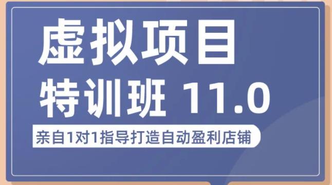 陆明明·虚拟项目特训班（10.0+11.0），0成本获取虚拟素材，0基础打造自动盈利店铺-火山资源库