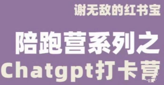谢无敌ChatGPT打卡营，教你更好地使用ChatGPT来提高工作效率-火山资源库
