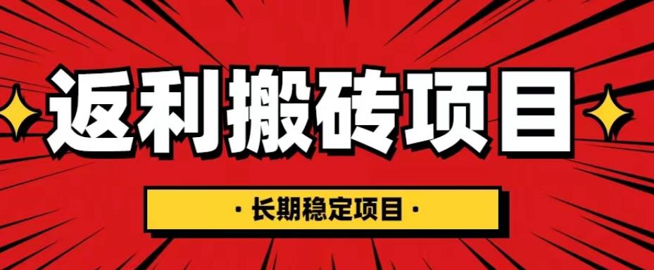 国外返利网项目，返利搬砖长期稳定，月入3000刀（深度解剖）-火山资源库