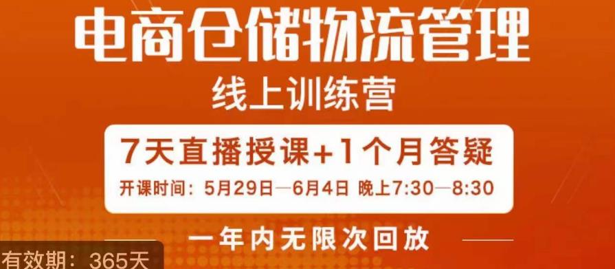 南掌柜·电商仓储物流管理学习班，电商仓储物流是你做大做强的坚强后盾-火山资源库