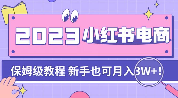 阿本小红书电商陪跑营4.0，带大家从0到1把小红书做起来-火山资源库