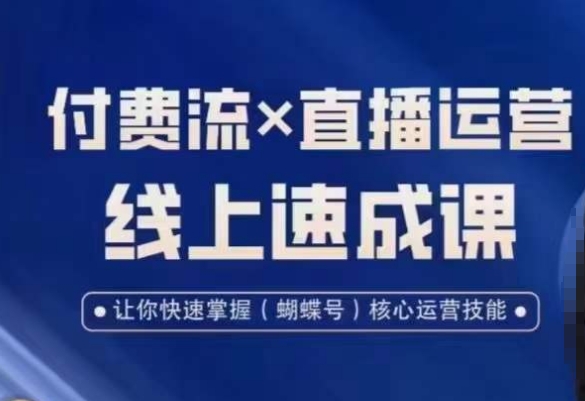 视频号付费流实操课程，付费流✖️直播运营速成课，让你快速掌握视频号核心运营技能-火山资源库