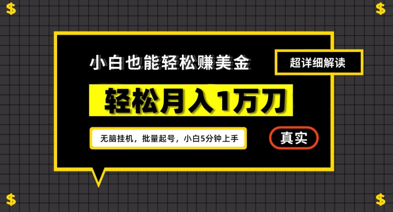 谷歌看广告撸美金2.0，无脑挂机，多号操作，月入1万刀【揭秘】-火山资源库