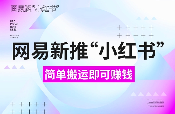 网易官方新推“小红书”，搬运即有收益，新手小白千万别错过(附详细教程)【揭秘】-火山资源库