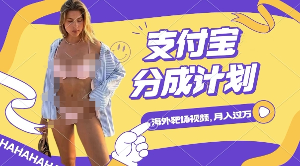 利用海外靶场射击视频，挣支付宝分成收益，轻松月入过W【揭秘】-火山资源库