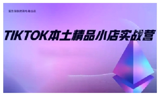 TikTok本土精品小店出海实战营，从入门到高阶，不止0-1!-火山资源库